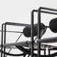 Ensemble de 6 chaises Seconda 602 de Mario Botta pour Alias Italie 1982
