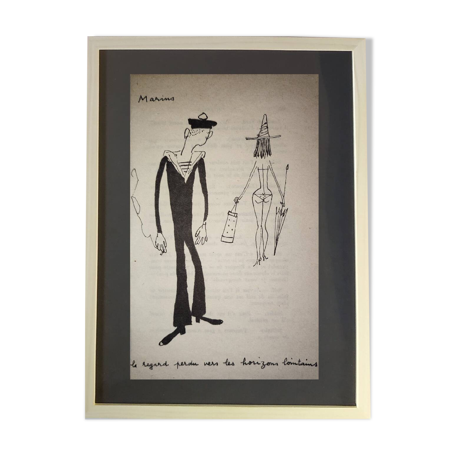 Daninos illustration from 1962 “the sailors”