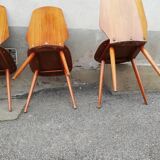 4 Baumann chairs by Max Bill