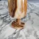 Onyx wine glass