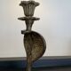 Vintage Cobra bronze candle holder from the 70s