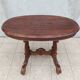 Napoleon III guéridon table in walnut