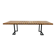1950s coffee table in the style of Alain Richard, wood and metal.