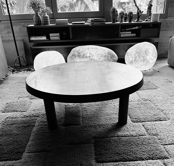 Pierre chapo 1973 table basse t02