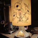 Bedside lamp in sandstone accolay