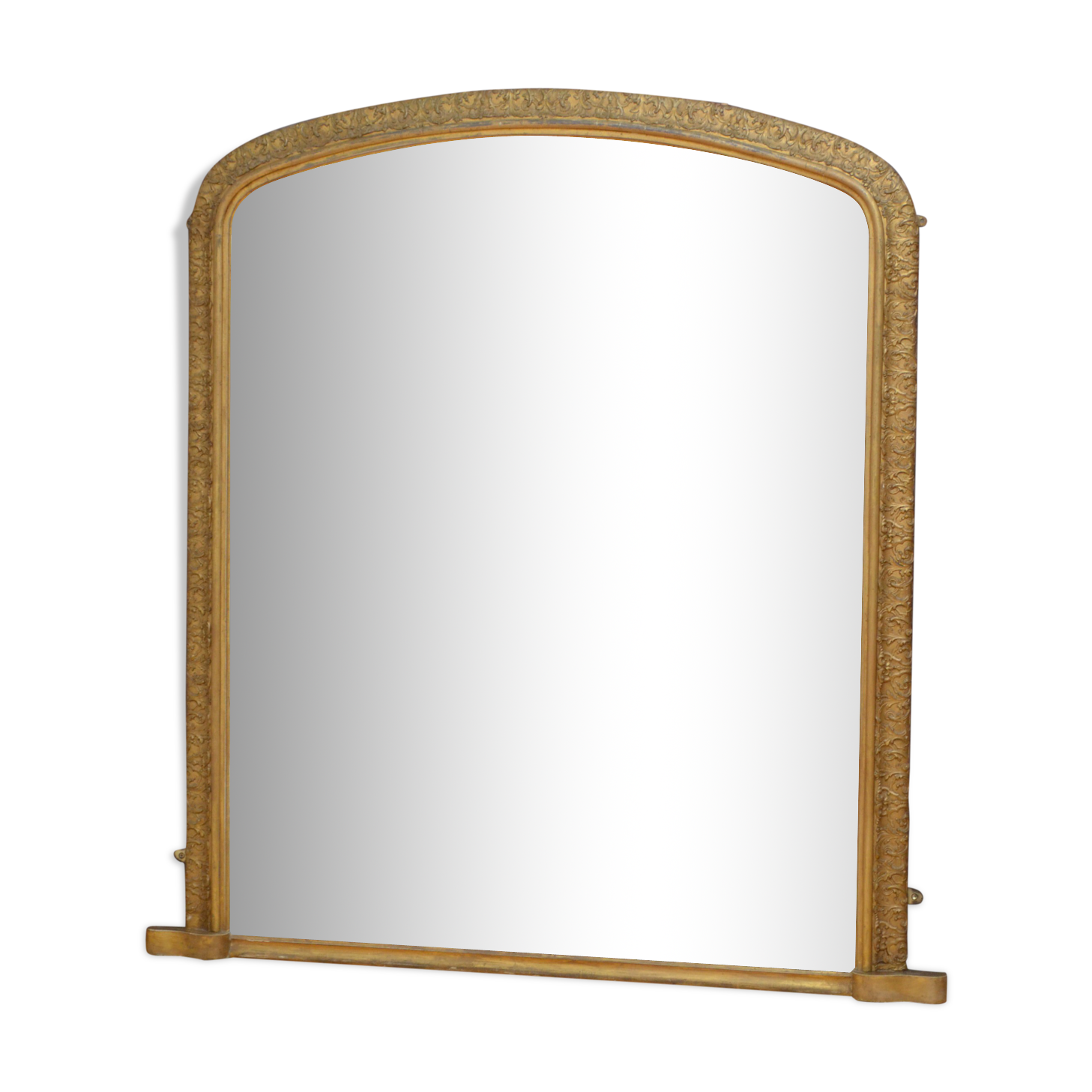 Early victorian giltwood wall mirror