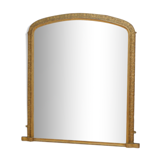 Early victorian giltwood wall mirror