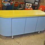 Wall cupboard in formica