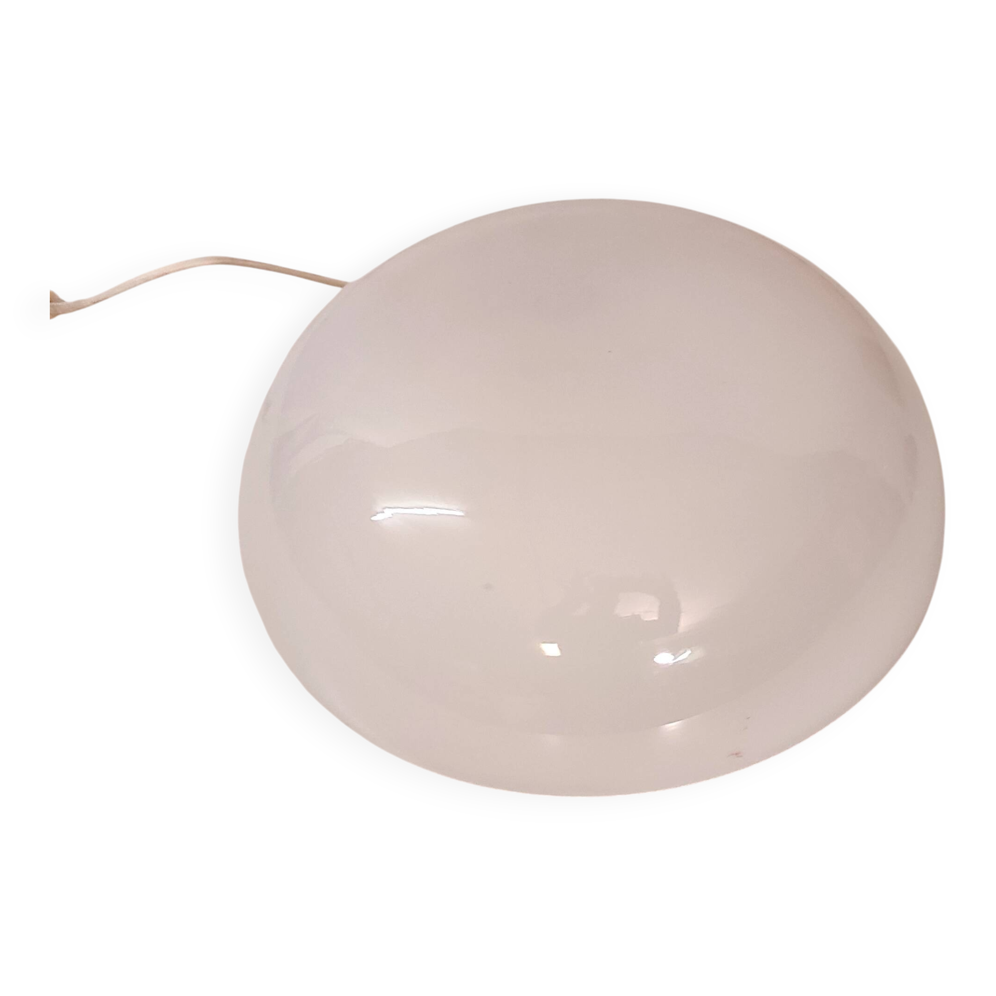 Ceiling light or globe wall lamp opaline diameter 30 cm - mid 20th century