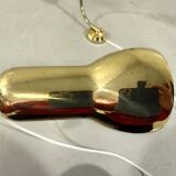 Brass flexible wall lamps, set of 2, 1960’s