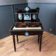 Ebonized wooden Bonheur du Jour