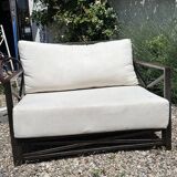 Fauteuils (la paire) pliable en fer 1980
