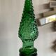 Empoli green glass bottle
