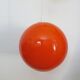 Suspension ball in opaline orange 70s