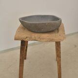 Table haute en teck