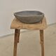Table haute en teck