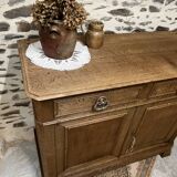 Antique solid wood sideboard