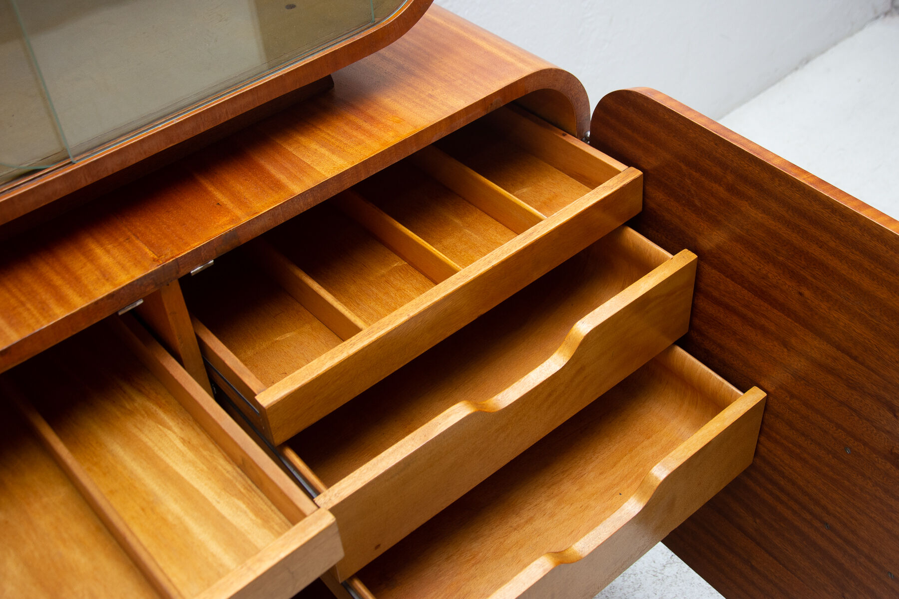 Mid-century catalogue display case