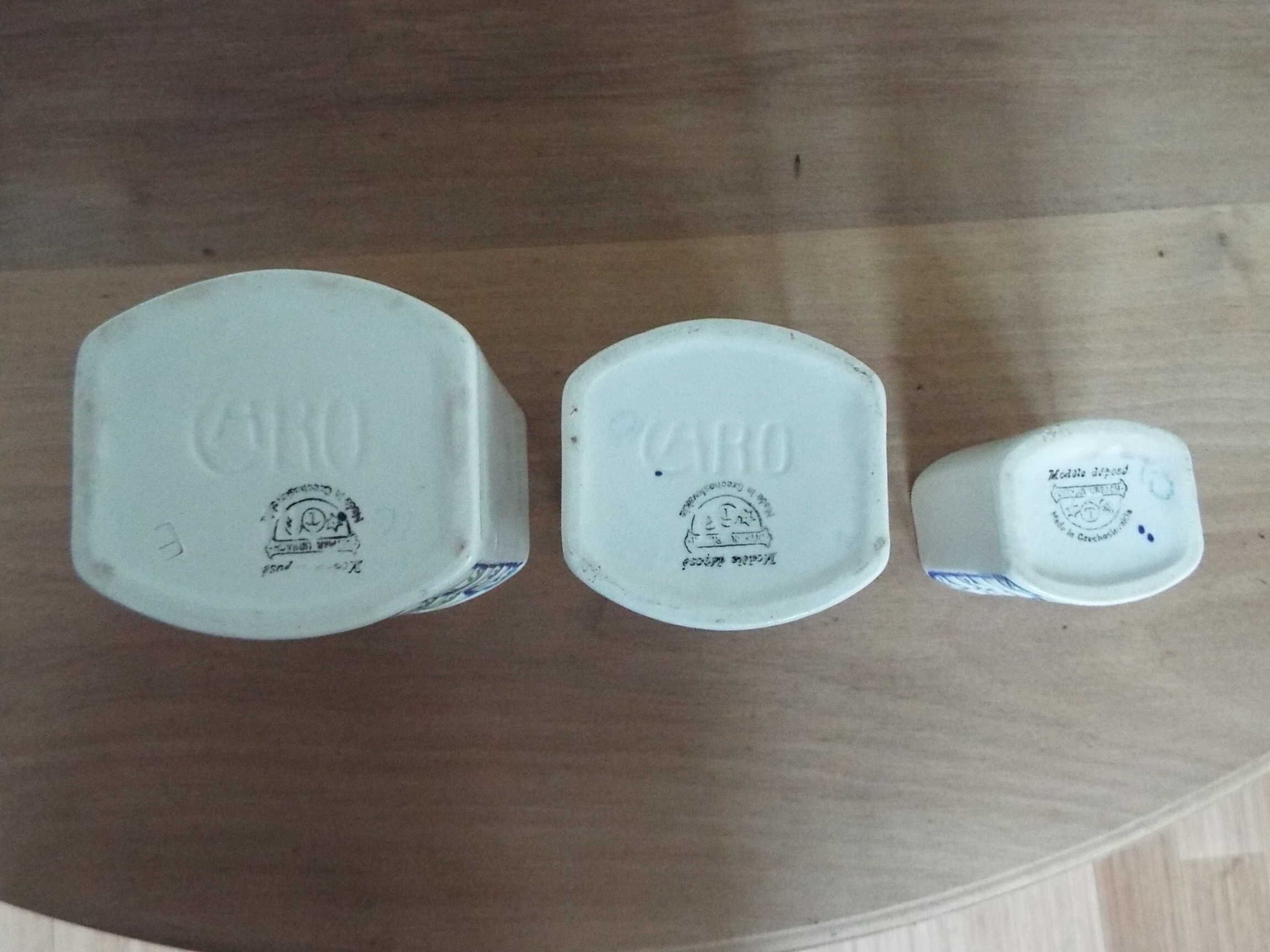 3 spice jars Ditmar Urbach