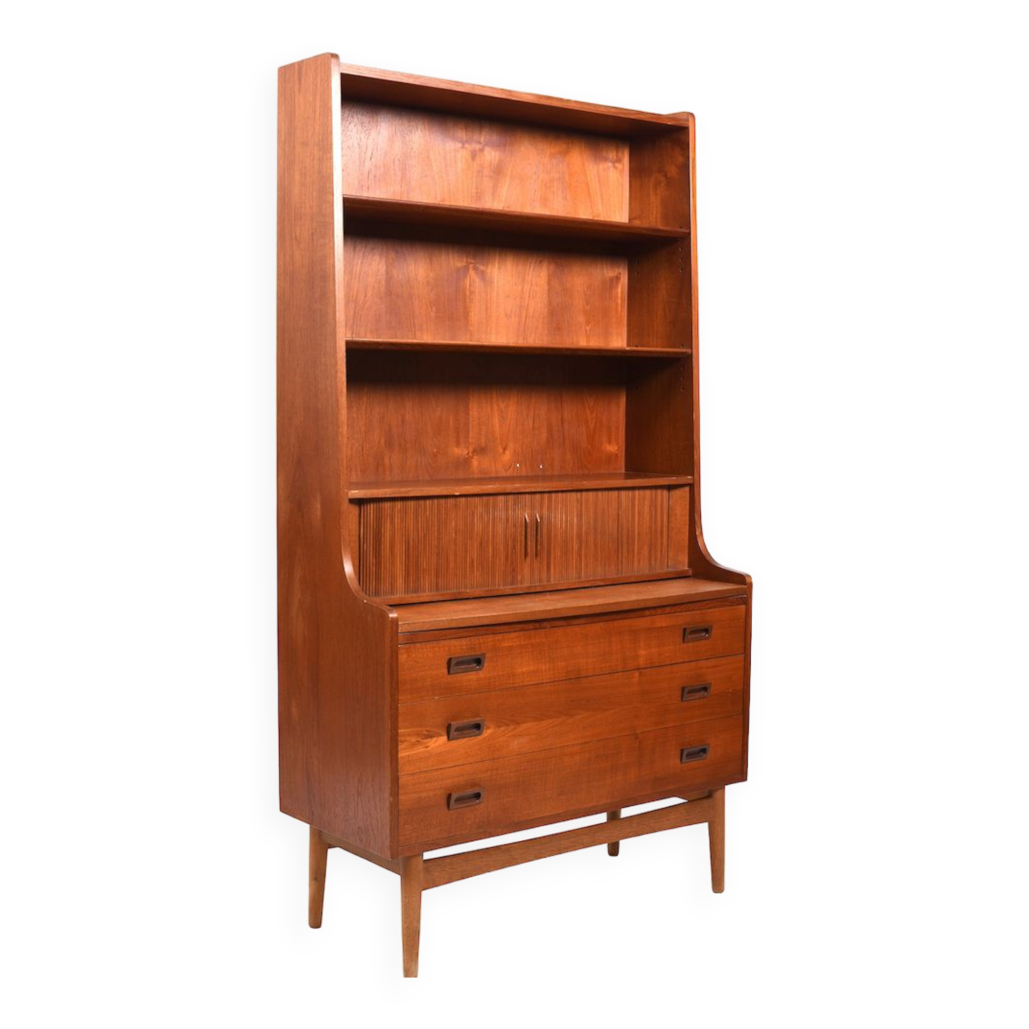 Secretary in Teak by Johannes Sorth for Nexø 1950s