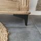 Old Art Deco Parisian buffet in stripped raw wood