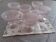 Coupes en verre rose