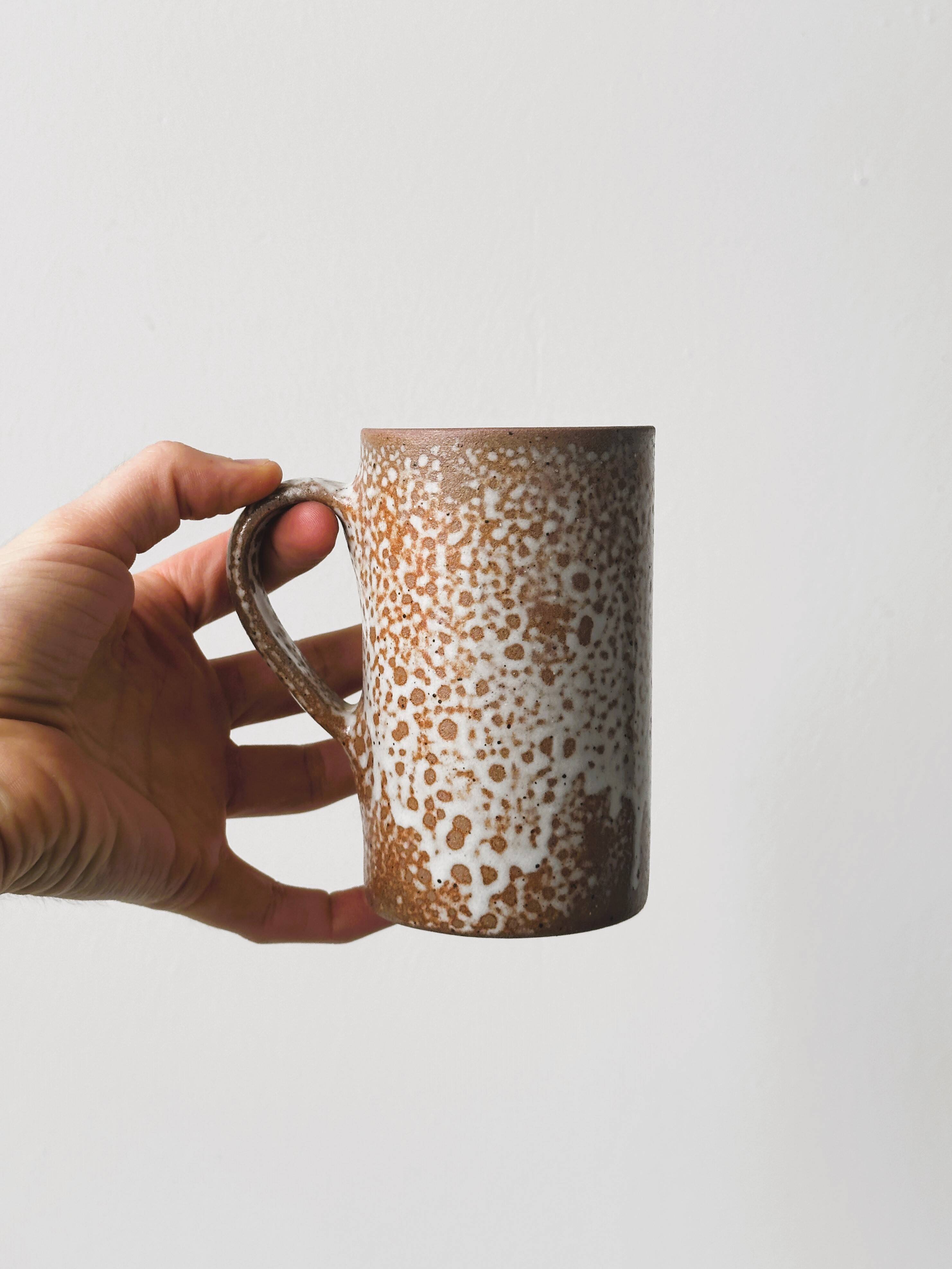 Ceramic mug.