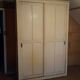 Large Parisian wardrobe with sliding doors