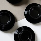 Batch of black cups