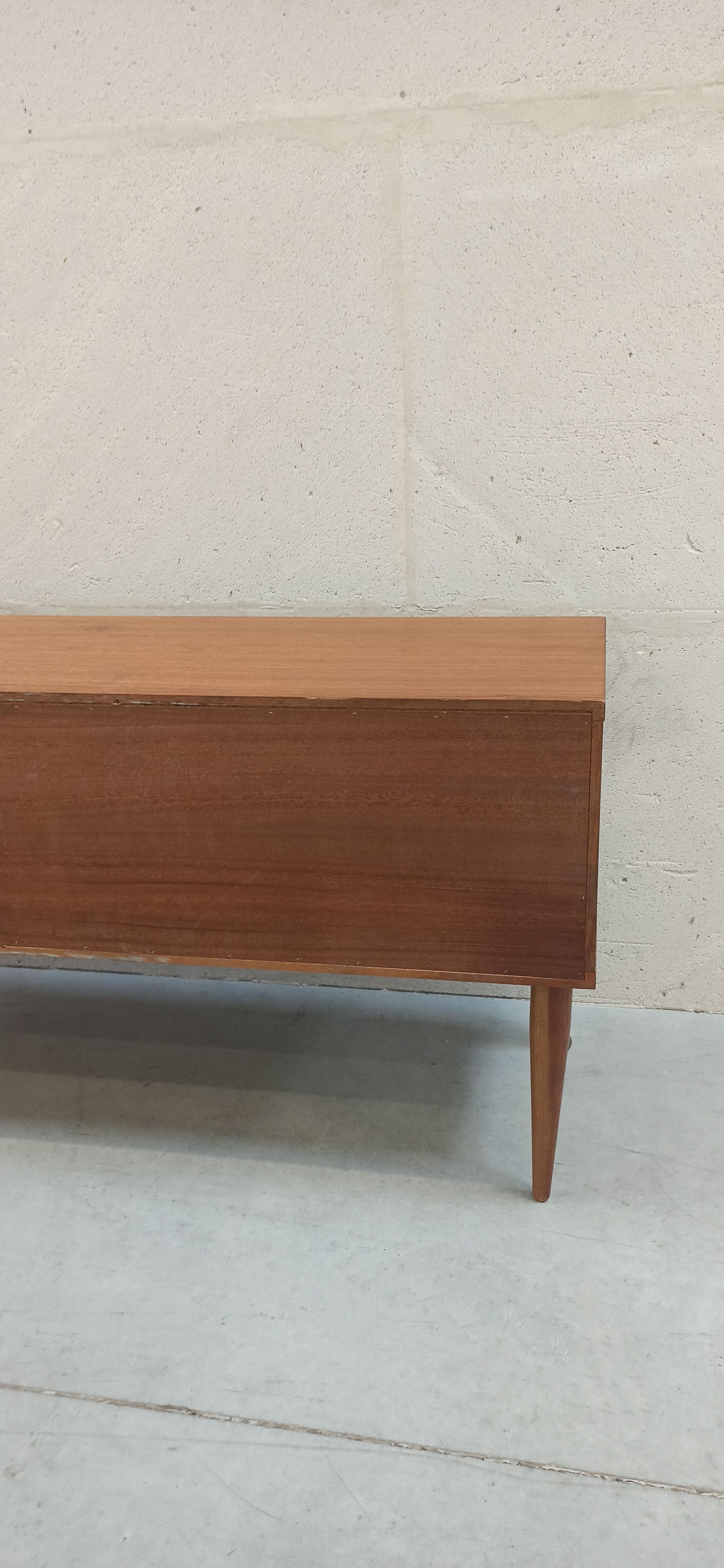 Sideboard wood and brass, 50's