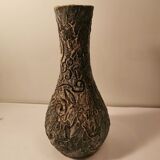 Ciboure Basque sandstone vase arroka (in Basque, the rock) from the 60s