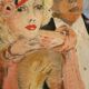 Tableau ancien couple
