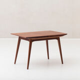 Extendable dining table by Louis Van Teeffelen for Wébé, Dutch design, 60’s