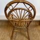 Chaise enfant en rotin vintage
