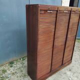 Meuble classeur 3 volets ancien