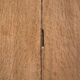 Empire high chest of drawers in solid raw oak