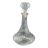 Vintage glass decanter in hot air balloon style H31 D18