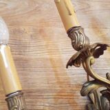 2 wall lamps Louis xv