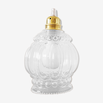 Suspension molded glass globe player