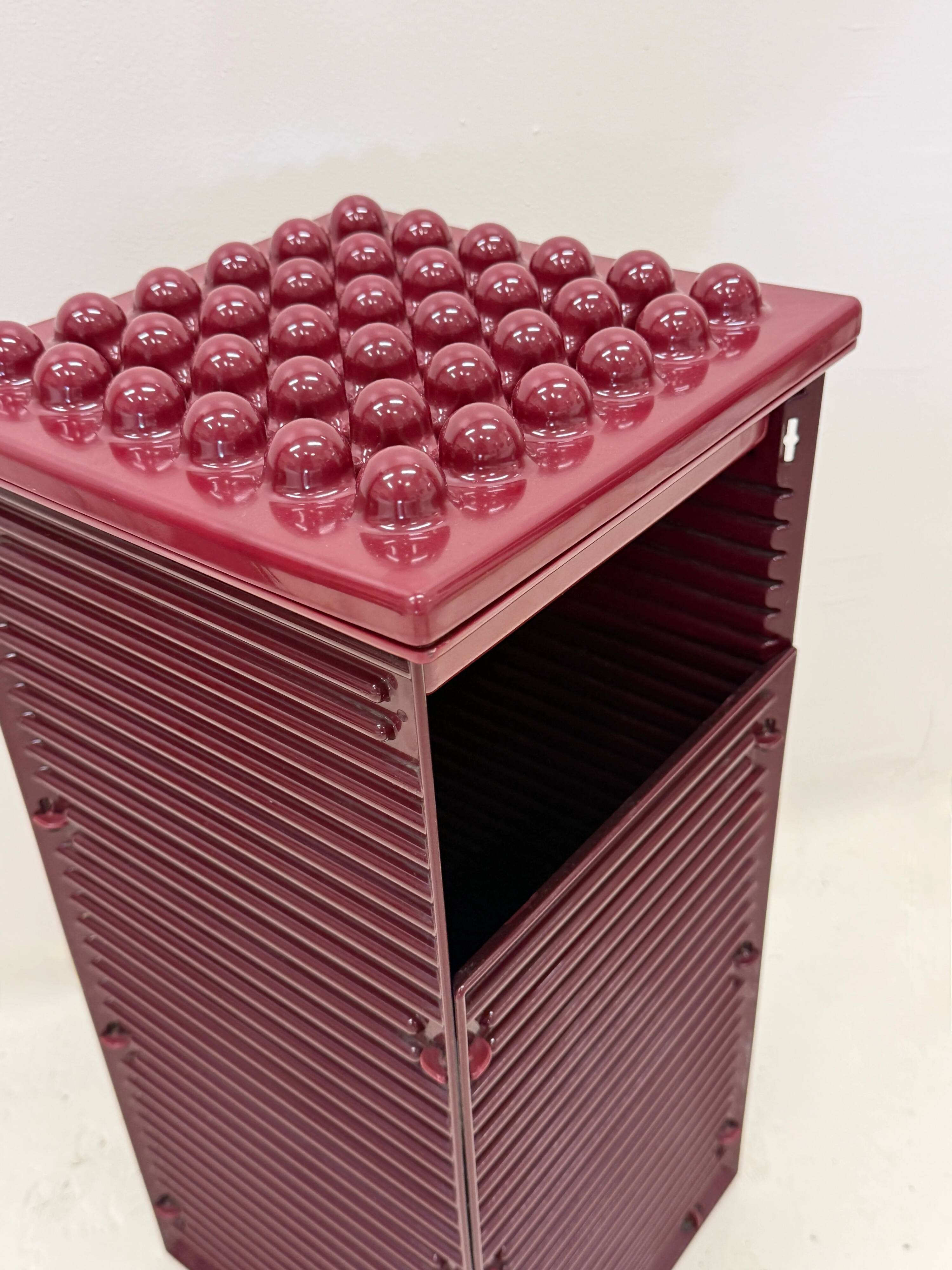 Ashtray bin "Sistema 45" — Ettore Sottsass, Italy, 1970