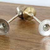 Pair of art deco style candle holders