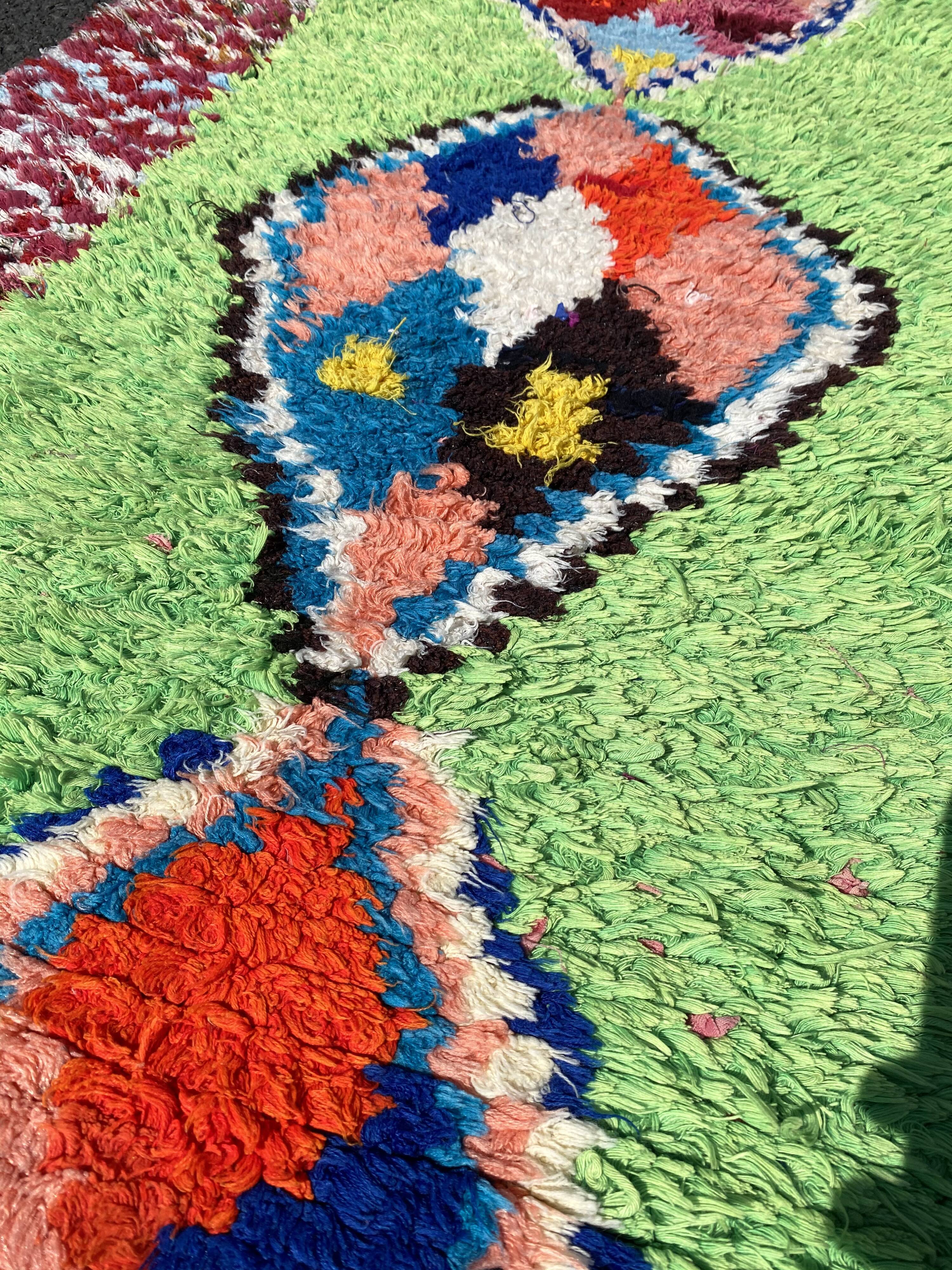 Vintage 80x250 cm berbere carpet