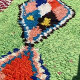Tapis berbere boucherouite vintage 80x250 cm