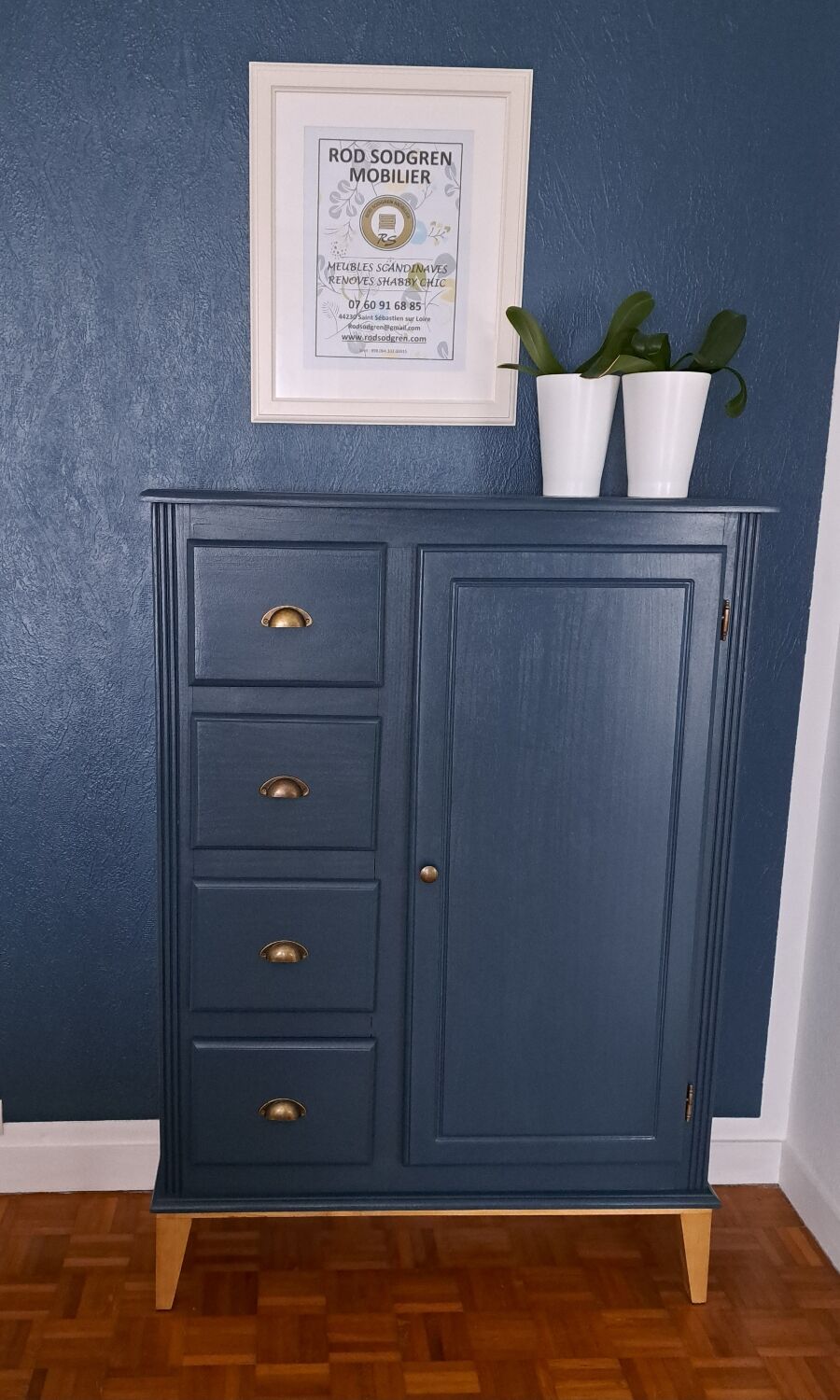 Farinier scandinave bleu ganne