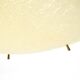 Extremely rare large round Mid Century Modern fiberglass ceiling lamp | Ø 5