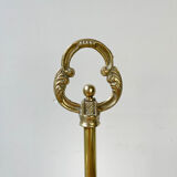 Pair of art deco style "up and down" swan neck desk lamps