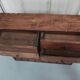 Hardware furniture wood multiple drawers old