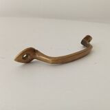 Antique furniture handle in solid brass from the early 20th century