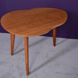 Tripod coffee table, solid oak, Steiner edition