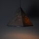 Royal Copenhagen "Luciana" blanc de chine porcelain pendant lamp, 1960s